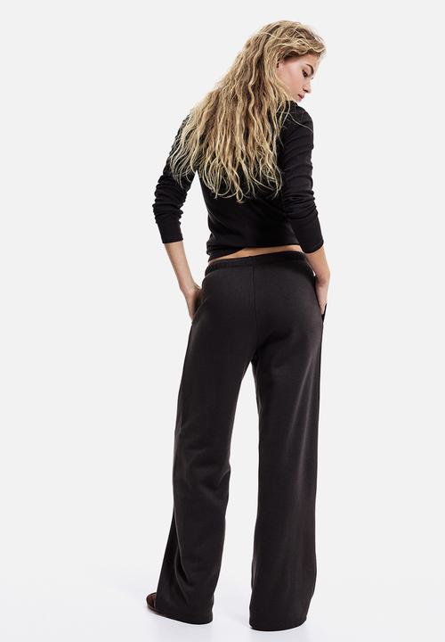 H&M - Wide joggers - dark grey