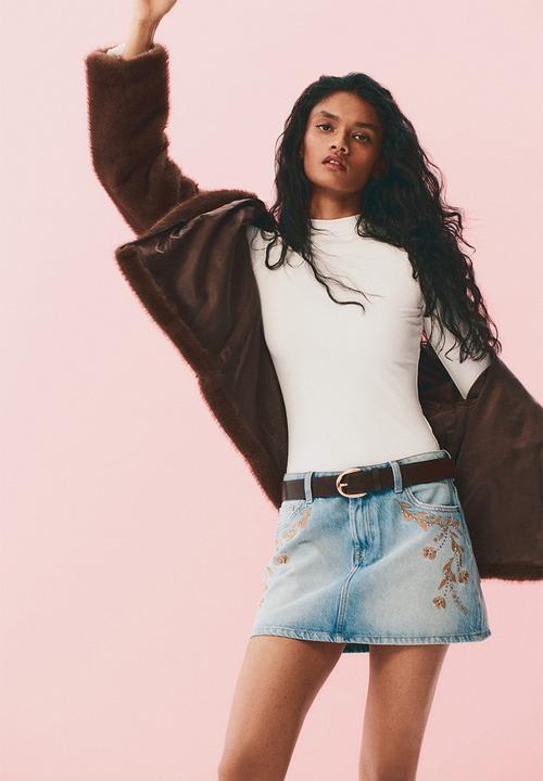 H&M - Fluffy jacket - brown