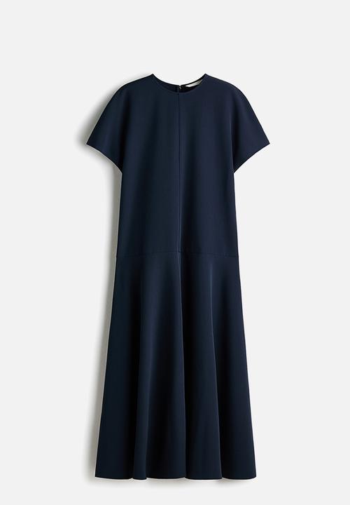 H&M - Midi dress - navy blue