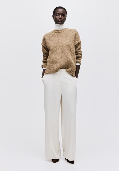 H&M - Oversized jumper - beige marl