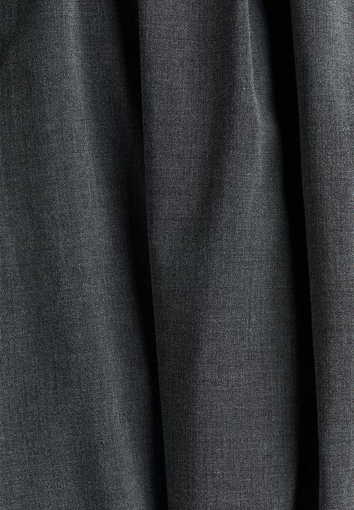 H&M - Balloon drawstring trousers - dark grey marl
