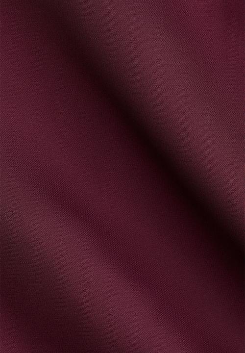 H&M - Satin strappy dress - burgundy