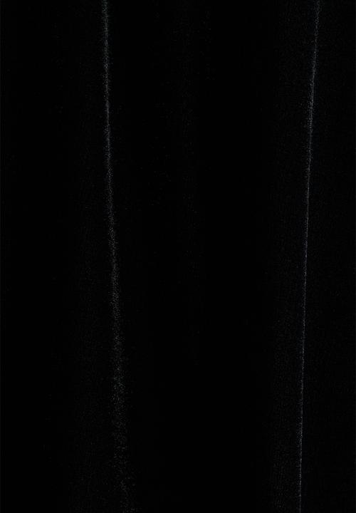 H&M - Velour trousers - black