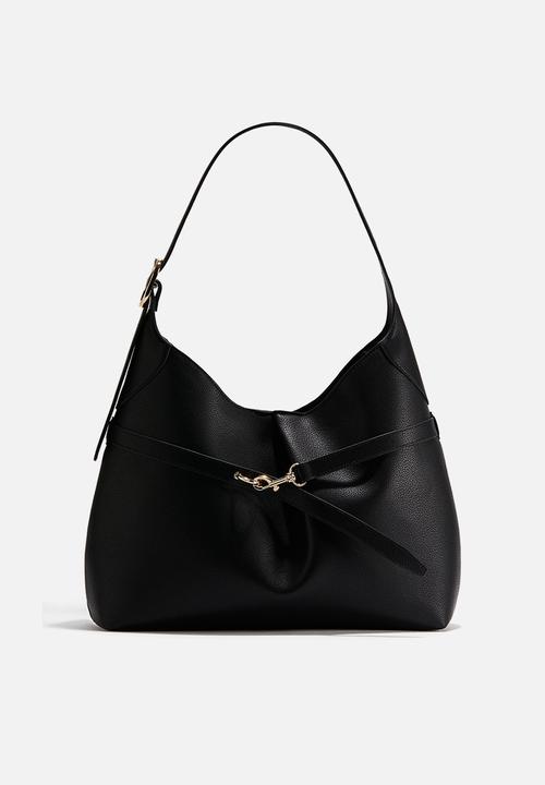 H&M - Slouchy shoulder bag - black