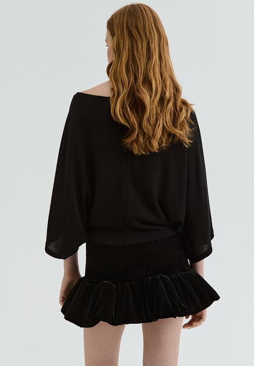 H&M - Oversized top - black