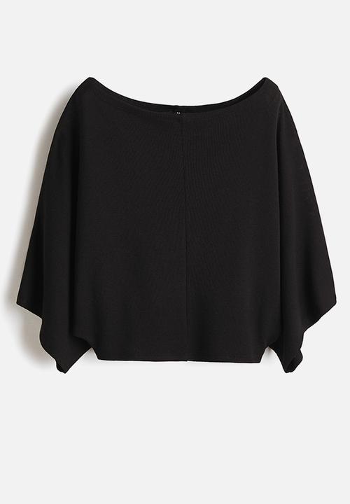 H&M - Oversized top - black