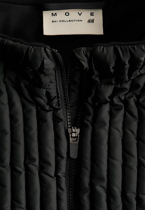H&M - Quilted liner jacket with thermomove? - black