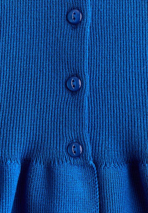 H&M - Peplum cardigan - blue
