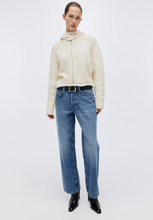 H&M - Wide regular jeans - denim blue