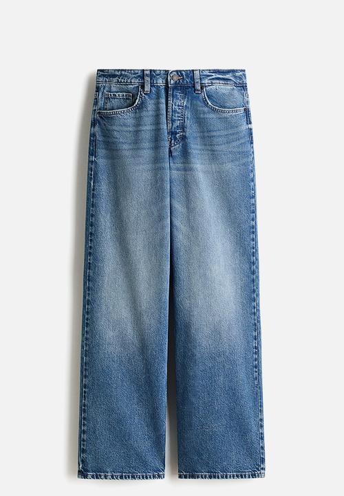 H&M - Wide regular jeans - denim blue