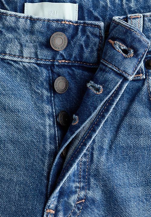 H&M - Wide regular jeans - denim blue