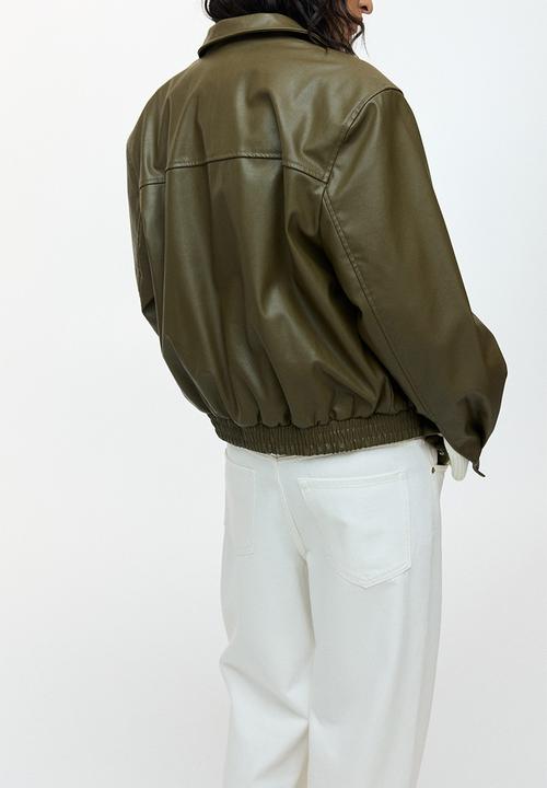 H&M - Wide regular jeans - white
