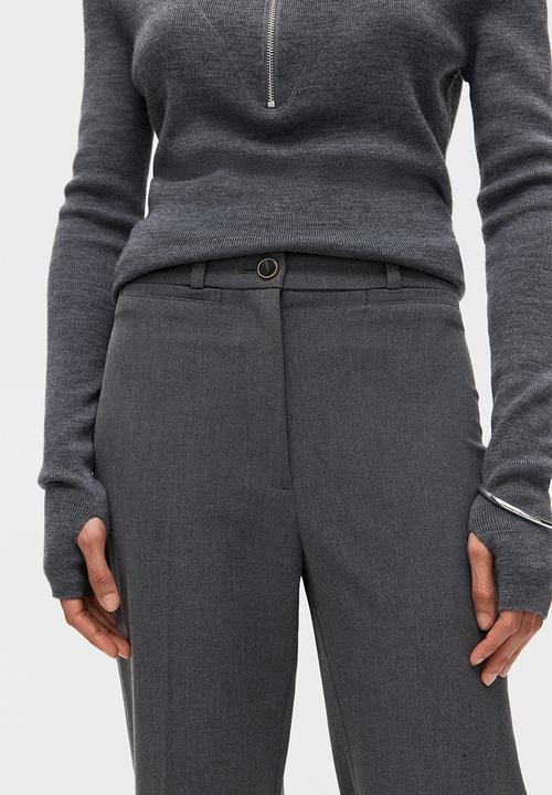 H&M - Tailored trousers - grey marl