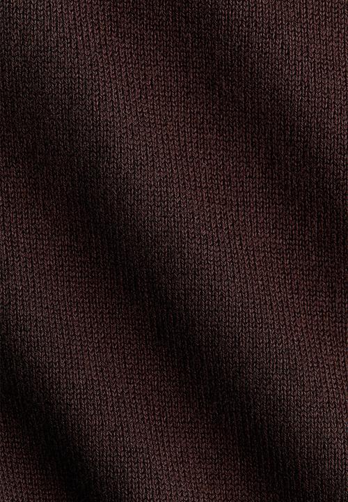 H&M - Fine-knit top - dark brown
