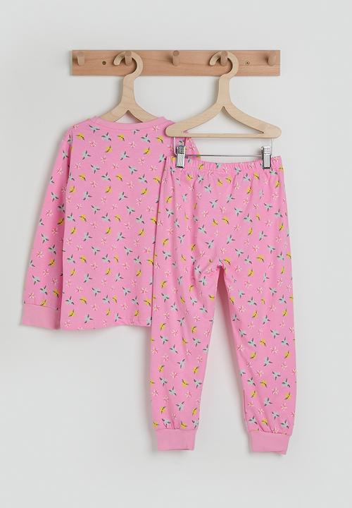 Pop Candy - Sweatshirt & joggers - carnation pink/floral aop