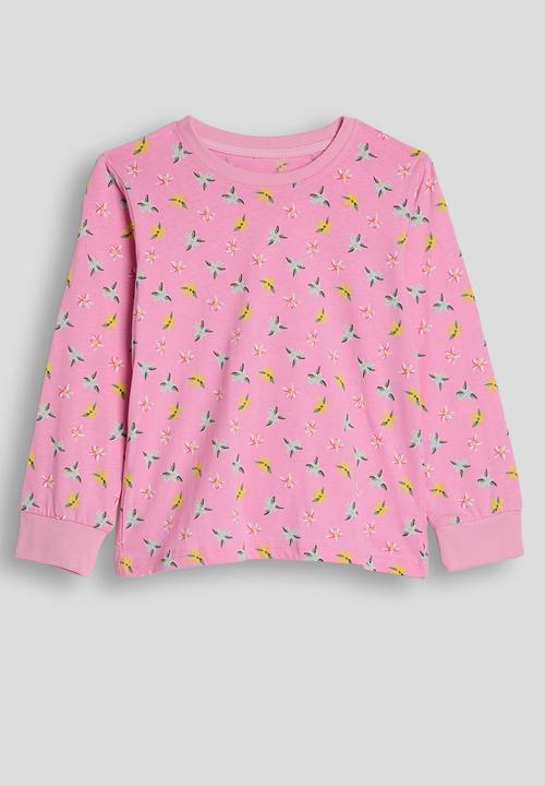 Pop Candy - Sweatshirt & joggers - carnation pink/floral aop