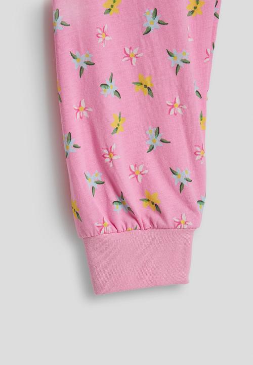Pop Candy - Sweatshirt & joggers - carnation pink/floral aop