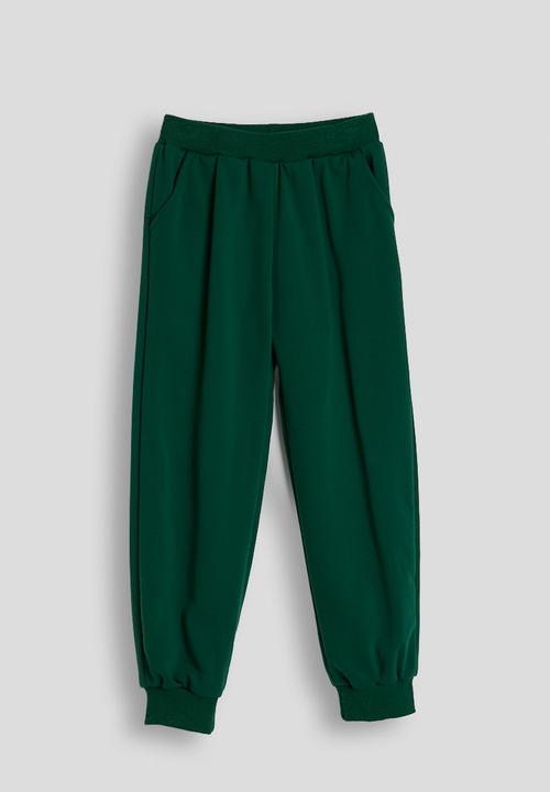 Pop Candy - Slogan sweatshirt with joggers - dartmouth green/malibu