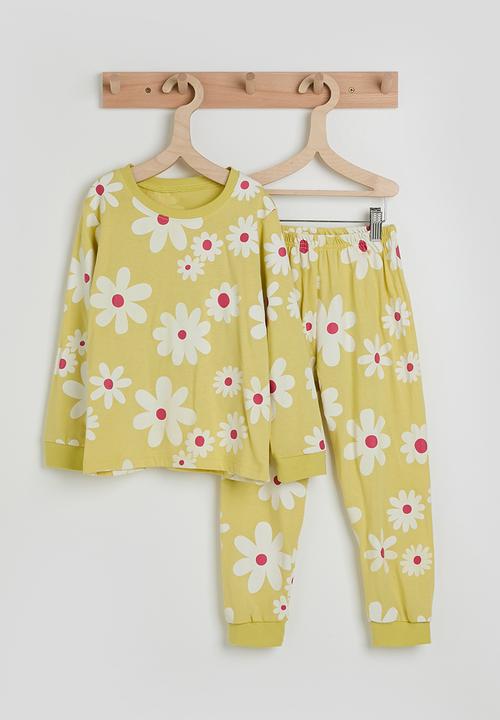 Pop Candy - Pj set - yellow/floral aop