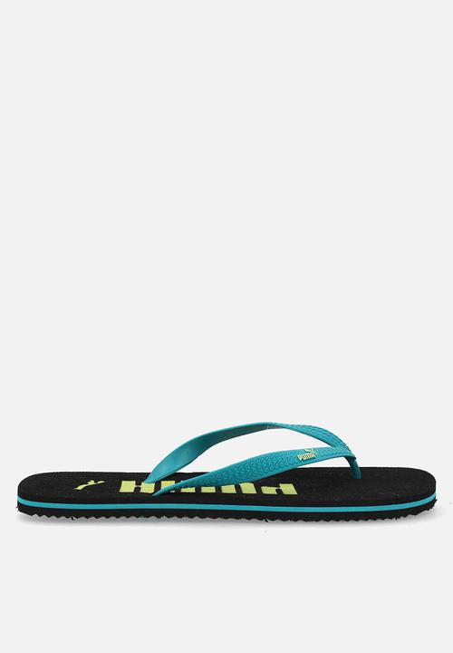 PUMA - First flip brushed zadp-black/deep aqua/green