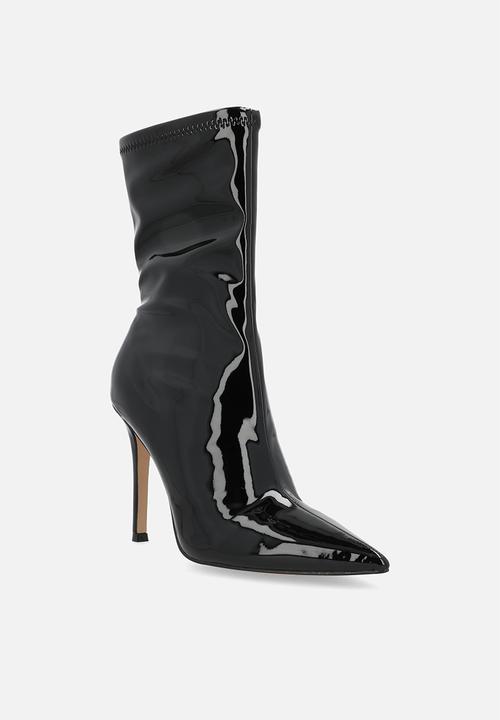 Steve Madden - Easy st. boot - black patent