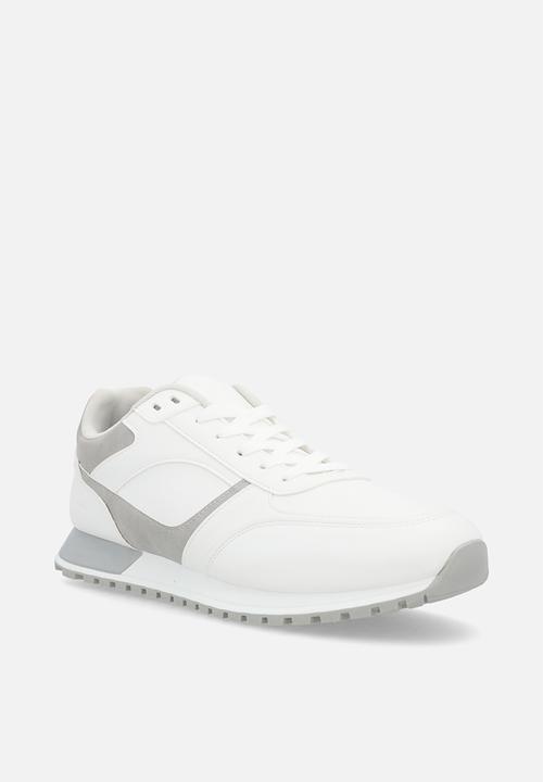 Pierre Cardin - Miller Casual Lace Up - White/Grey