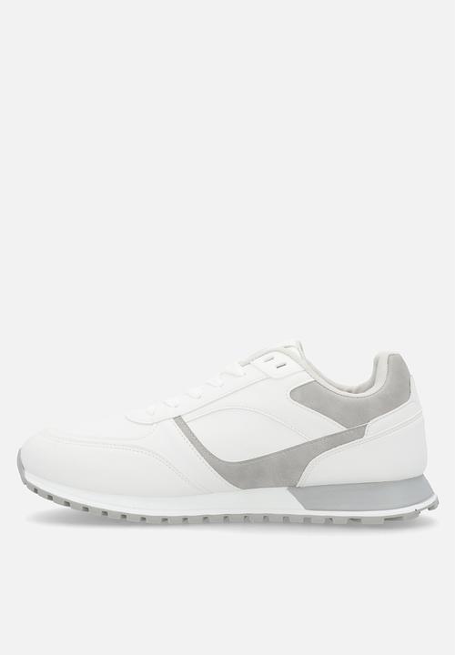 Pierre Cardin - Miller Casual Lace Up - White/Grey
