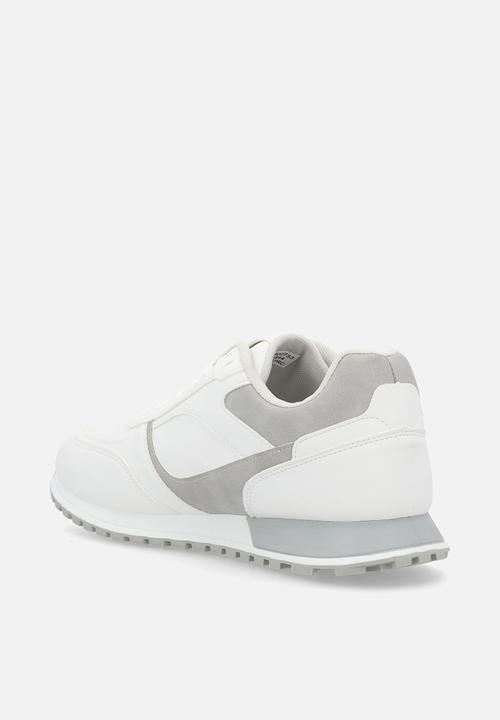 Pierre Cardin - Miller Casual Lace Up - White/Grey