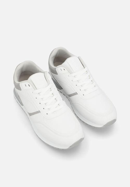 Pierre Cardin - Miller Casual Lace Up - White/Grey