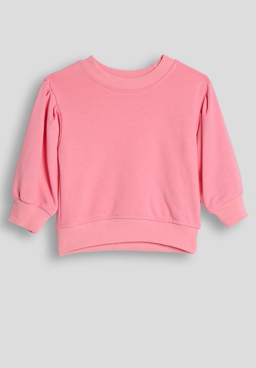 Pop Candy - Sweatshirt with flared sweatpants - baker-miller pink