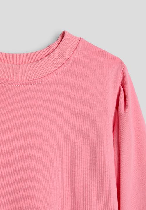Pop Candy - Sweatshirt with flared sweatpants - baker-miller pink
