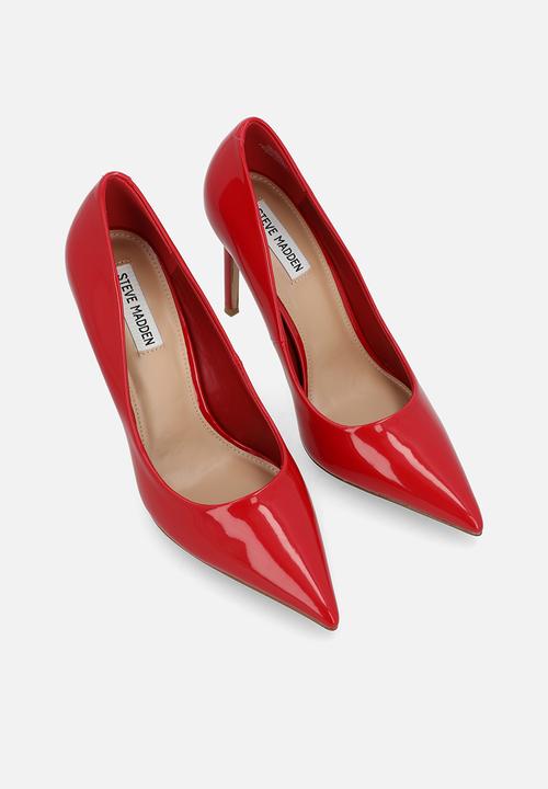 Steve Madden - Thrive heel - red patent