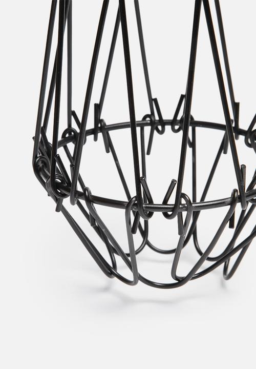 Temerity Jones - Small cage wire lamp shade