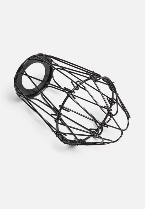 Temerity Jones - Small cage wire lamp shade