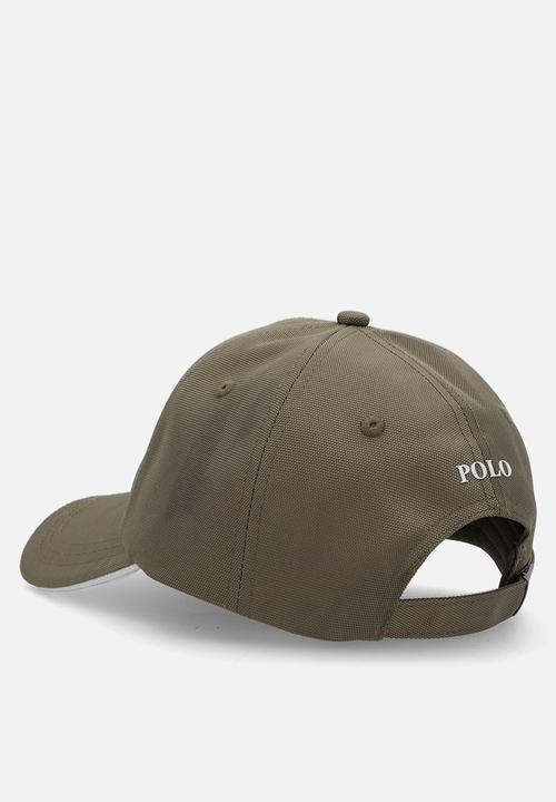 POLO - 6 Panel Metal Peak  - Olive