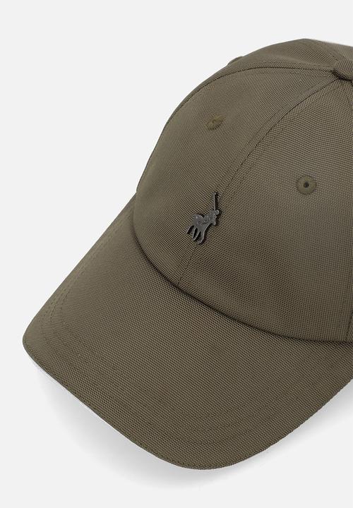 POLO - 6 Panel Metal Peak  - Olive