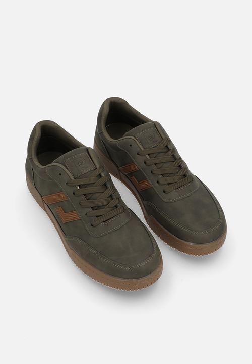 Pierre Cardin - Baylor Casual Lace Up - Olive Gum