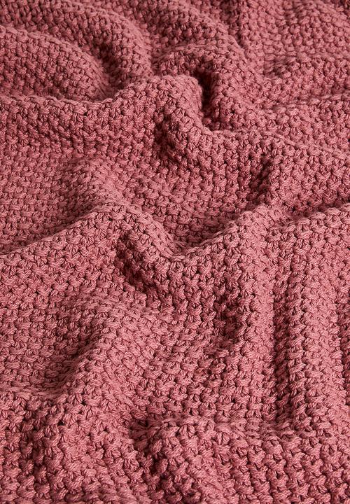 Sixth Floor - Kit Stonewashed Knit Throw Clay