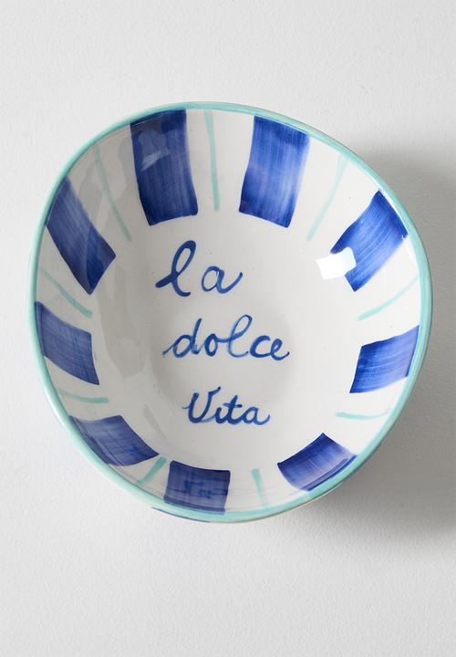 Urchin Art - Rock Bowl Small - Blue