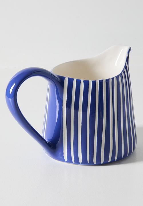 Urchin Art - Les Jug Evil Eye - Carved Stripes