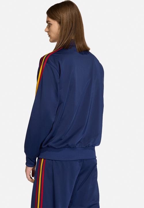 adidas Originals - Firebird Track Jacket - Dark Blue/crew yellow/team power red 2