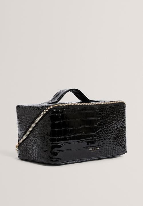 Ted Baker - Vieda : Croc Effect Small Makeup Bag