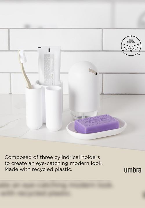 Umbra - Touch Toothbrush Holder - White