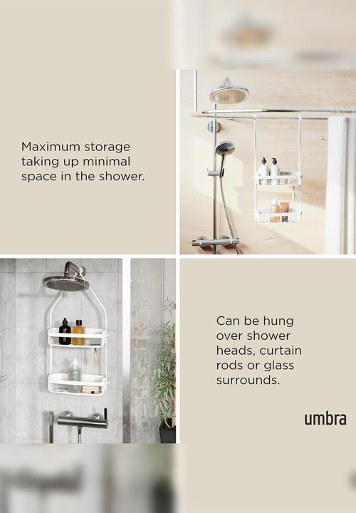 Umbra - Flex Shower Caddy - White