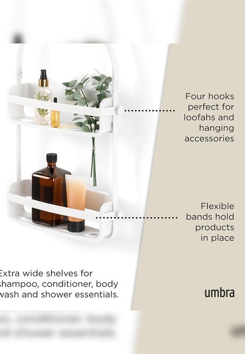 Umbra - Flex Shower Caddy - White