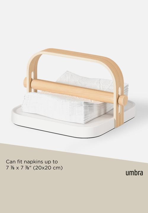 Umbra - Bellwood Napkin Holder - White & Natural
