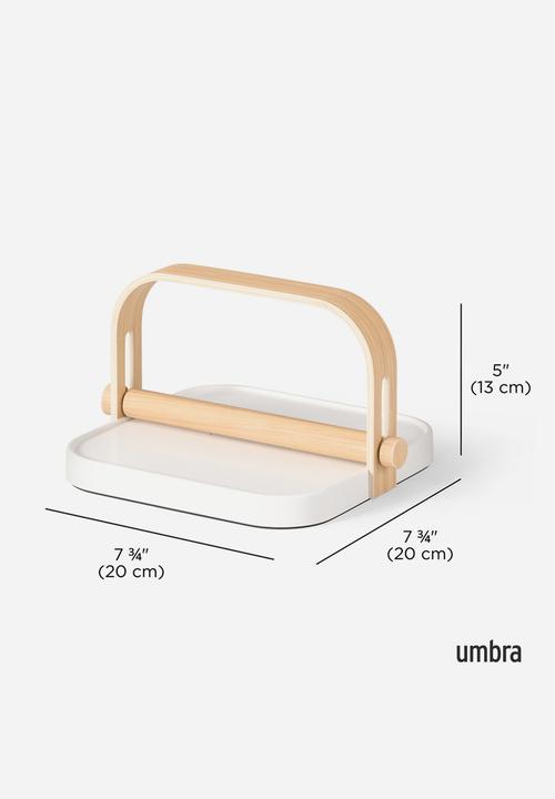 Umbra - Bellwood Napkin Holder - White & Natural