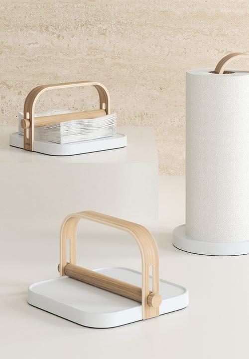 Umbra - Bellwood Napkin Holder - White & Natural