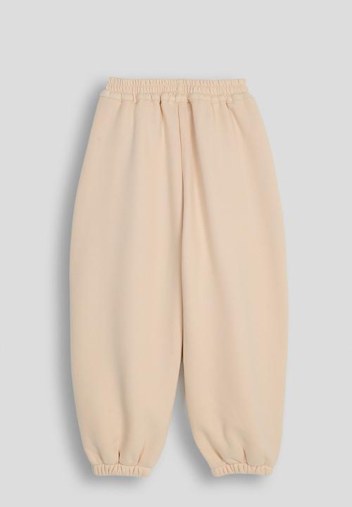 Pop Candy - Dart detailed joggers - milk tea