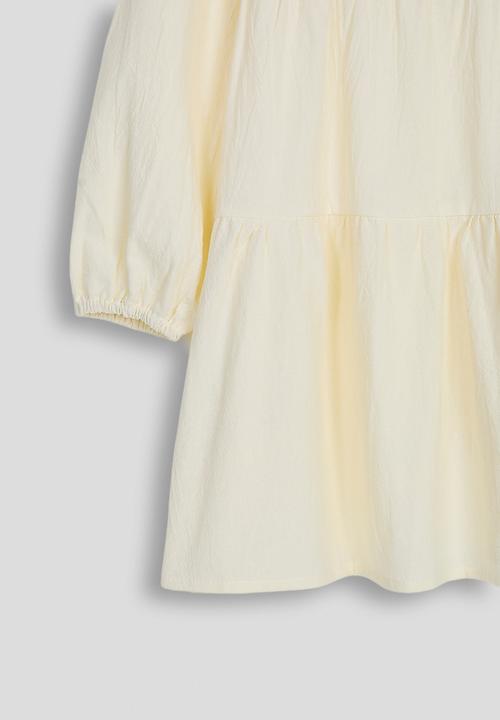 Pop Candy - Embroidered graphic gypsy dress - cornsilk